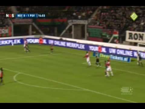 Eredivisie 2010 : J11 : NEC - PSV : 0-4