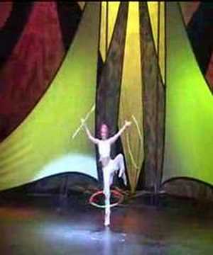 Polina Volchek Hoola-hoops "Runaway bride"