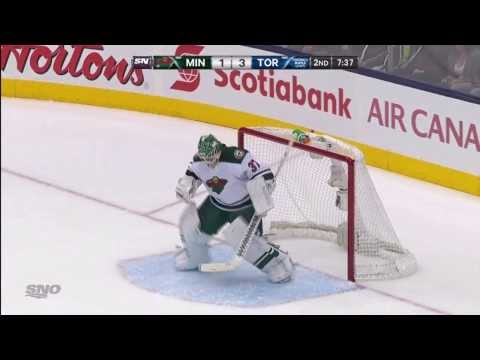 Raymond Goal - Wild 1 vs Leafs 3 - Oct 15th 2013 (HD)