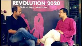 Author Chetan Bhagat on his Book 'Revolution 2020' - Exclusive Interview video