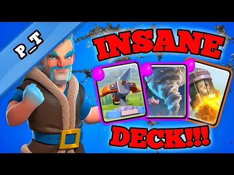 Top X-Bow, Ice Wizard & Rocket Deck! (Clash Royale)