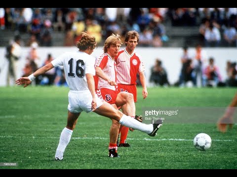 Søren Lerby vs Uruguay. 1986 World Cup. All touches & actions