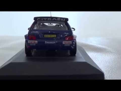Citroen Saxo KIT CAR rally 1:43 Scale Model Car SEBASTIEN LOEB
