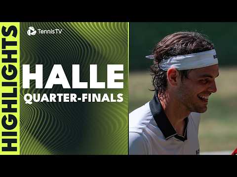 Fritz vs Shelton Thriller, Tiafoe & FAA Entertainment & More | Halle 2026 Highlights Quarter-Finals