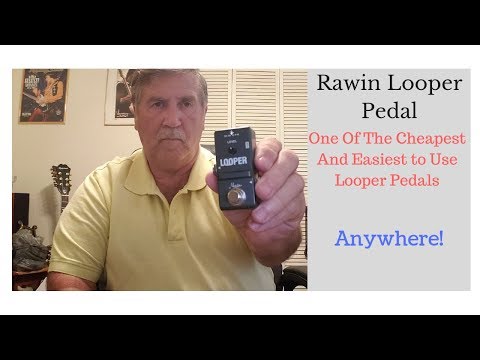 Guitar Pedal Review Of A looper pedal Rowin Small inexpesive Nano Pedal