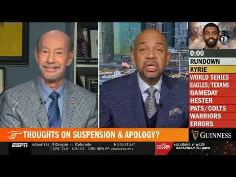 Pardon The Interruption | "Stupid NBA as suspend Kyrie Irving" Wilbon cry on Kyrie Irving' apology