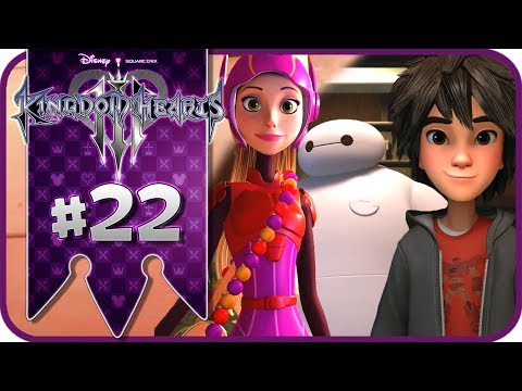 Kingdom Hearts 3 Walkthrough Part 22 ((PS4)) English - No Commentary - Big Hero 6