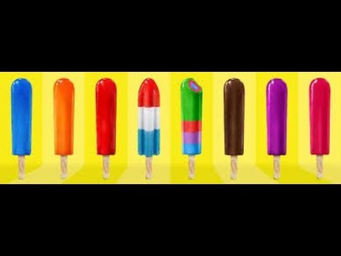 FROZEN JELLO TIP POPSICLES (wannabe) - ice lolly block pop - lana works