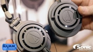 Video thumbnail for Audio-Technica ATH-M50xMG Special Edition | Winter NAMM 2016 by Sonic Electronix