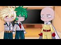 Class 1A React To Saitama As New Pro Hero // MHA // Gacha Club