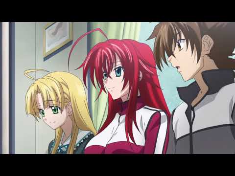 High School DXD (Dub) - Asia staying at Issei's home