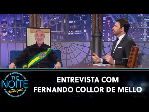 Entrevista com Fernando Collor de Mello | The Noite (15/07/20)