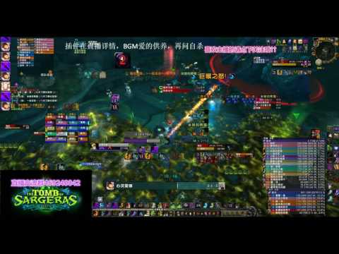 Alpha(阿尔法) VS Mythic Helya - Shadow priest POV (World 10th) 5 healer, 1 shadow priest