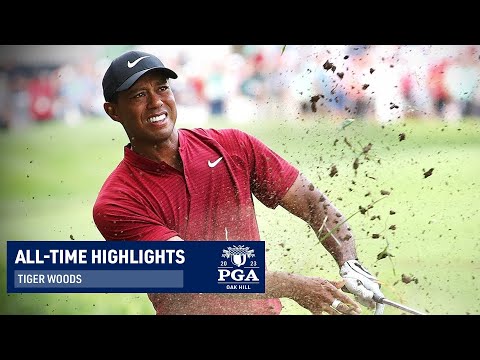 Tiger Woods' Best Shots in PGA Championship History