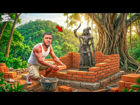 Franklin & Chithappu Build Karupaasamy New Temple in Gta 5 