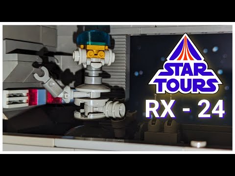 How To Build RX-24 From STAR TOURS | LEGO BUILD TUTORIAL