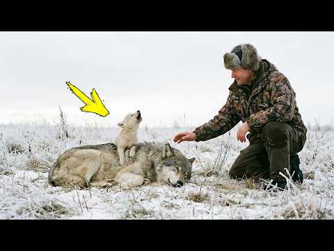 A man helped a wolf cub and its dying mother, after which something incredible happened!