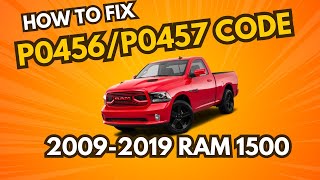 How to fix P0456 / P0457 Code | 2009-2019 RAM 1500 (EASY FIX) - Fuel Vapor Leak Detection Pump