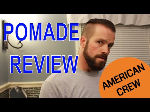 Pomade Review (American Crew)