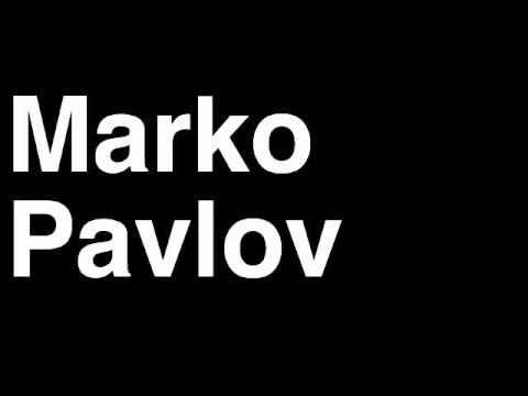 How to Pronounce Marko Pavlov Breidablik Football Goal Penalty Kick Yellow Red Card Injury