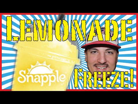 Taco Bell's Snapple Lemonade Freeze! - Review!