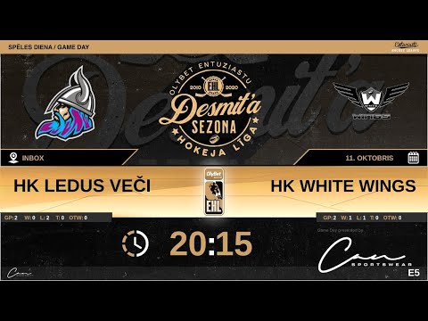2020.10.11. LEDUS VEČI - WHITE WINGS