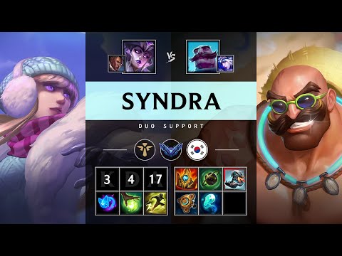 Syndra Support vs Braum - KR Diamond Patch 25.13