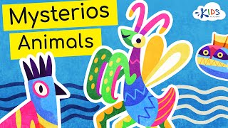 15 Mysterios Animals for Kids. Learn Animals with Kids Academy!