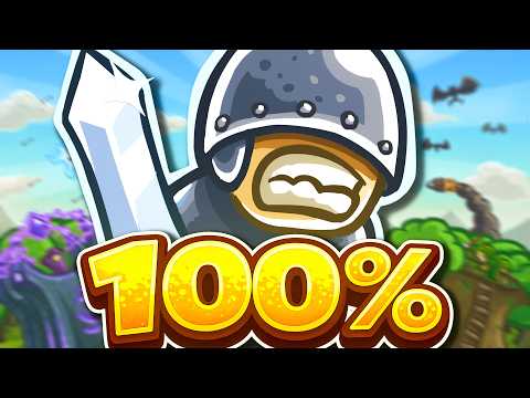 I 100%'d Kingdom Rush... It Was INSANE…