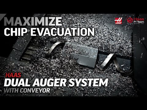 Get the Haas Dual Auger with Conveyor for Your New VF-2 - Haas Automation, Inc.