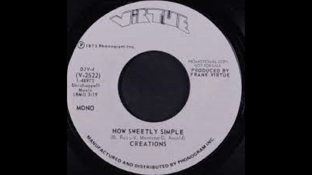 How Sweetly Simple - Creations - 1973