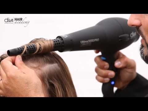 How to create toussled curls using the Diva Ultima...