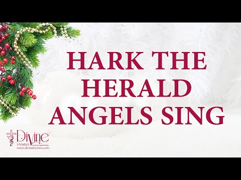 Hark the Herald Angels Sing with Lyrics Christmas Carol Song Video - Divine Hymns