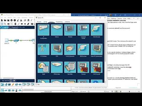 10.2.6 Packet Tracer - Use LLDP to Map a Network