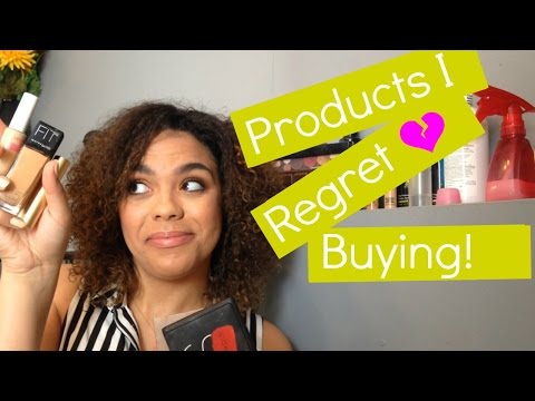 Products I Regret Buying! | samantha jane Video