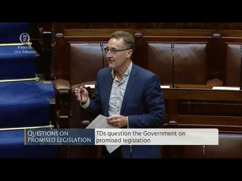 Deputy Peter Fitzpatrick - Questions on Promised Legislation - 9 May 2019