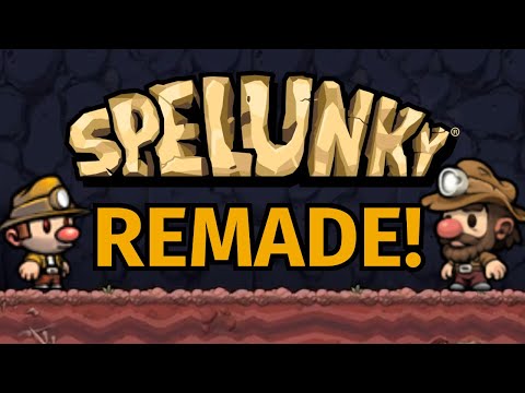 Spelunky HD Remade in Spelunky 2!