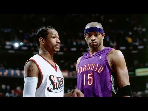 2001 NBA East Semifinals Game 5 Toronto Raptors at Philadelphia 76ers, May 16, 2001, Iverson 52 Pts