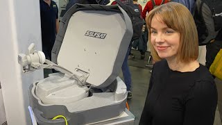 Wohnmobil Kastenwagen Campervan Zubehör 2024 Mini Sat Koffer statt feste Camping Satanlagen