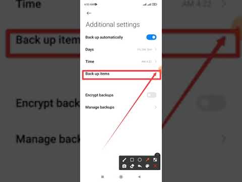 Google News App data not enable automatically backup mode | Redmi Note 10 and Xiaomi