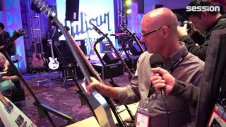 Video thumbnail for NAMM 2017: Gibson High Performance SG, Firebird, Flying V, Explorer & EB Bass by session