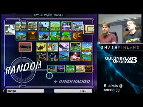 Oulunkylän Offstage 3 - Melee Singles - Pools - Paju(Peach) vs saska(Cpt.Falcon)