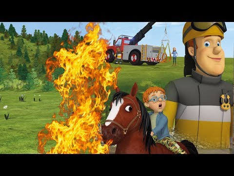 Brannmann Sam Norsk tale | Beste redninger \ team natt skift 🚒 1 time kompilering | S9 🔥Tegnefilm