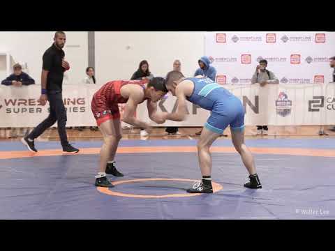 JUSTIN HOLLAND vs GEORGII OKOROV (MATCH 1) - 22 May 2022, Wrestling Super Series Freestyle