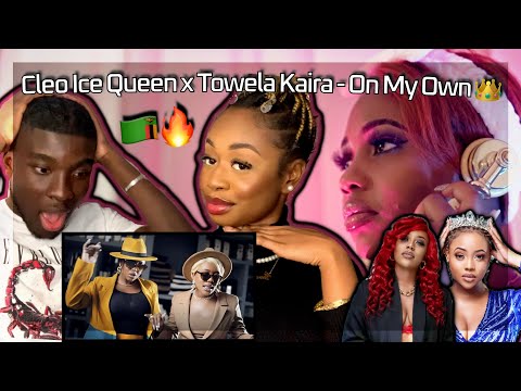 SHOWING MY FRIEND ZAMBIAN MUSIC 🇿🇲| Cleo Ice Queen - On My Own ft. Towela Kaira(Video) UK REACTION