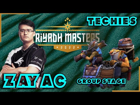 ZAYAC TECHIES Game 1 PSG-LGD vs Team Secret Group Stage Riyadh Masters 2022