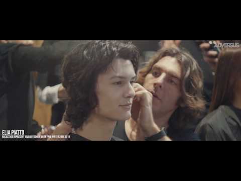 Elia Piatto Hair Style Represent FW2018 2019 Backstage