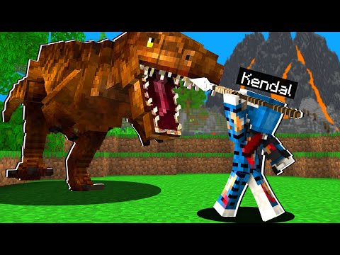 ENTRO NEL MONDO DEI DINOSAURI SU MINECRAFT - ITA