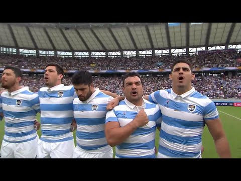 Argentina sing national anthem with incredible passion