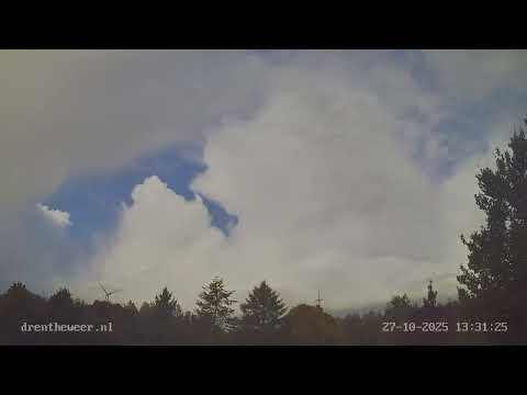 Timelapse weerstation Gasselternijveenschemond 27-10-2025